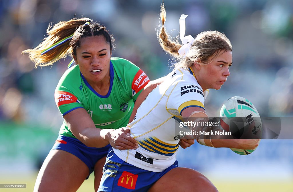 NRLW Rd 3 - Raiders v Eels