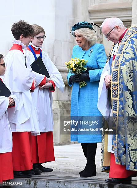 March 2024...Her Majesty The Queen accompanied by The Prince of Wales, The Duke and Duchess of Edinburgh, The Princess Royal, The Duke and Duchess of...