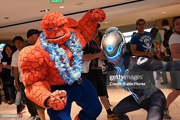 Cosplayers at the 2025 Comic-Con International: San Diego held at the San Diego Convention Center on July 24, 2025 in San Diego, California.