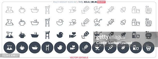 baby - crying newborn stock illustrations