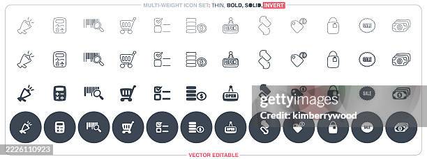 e-commerce - buy online pick up in store stock illustrations