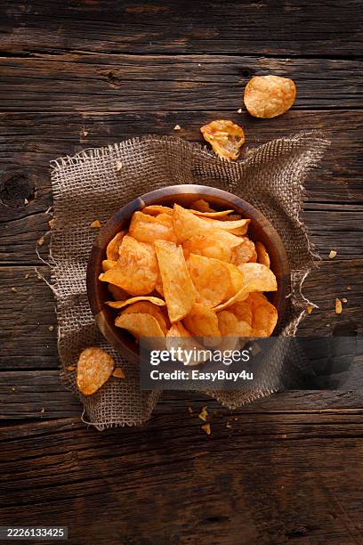 potato chip - potato chip stock pictures, royalty-free photos & images