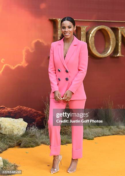July 2019...The Lion King - UK film Premiere held at Odeon Leicester Square, Vue West End and Empire Leicester Square, Leicester Square, London,...