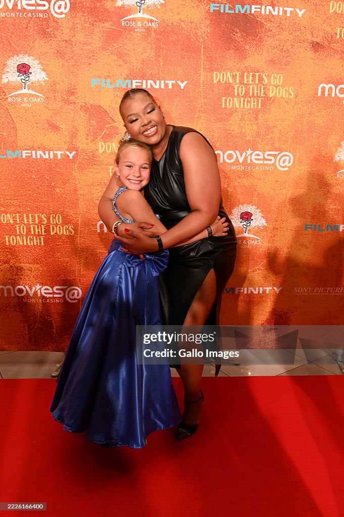 Exclusive Premiere Of Don't Let's Go To The Dogs Tonight In Joburg.