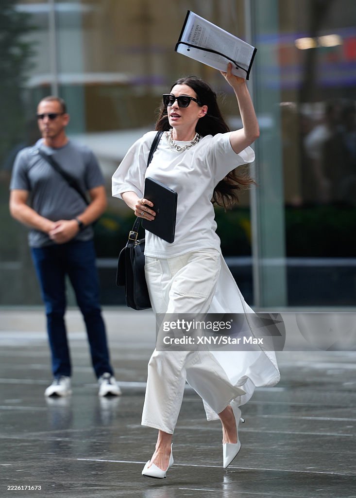 Celebrity Sightings In New York City - July 25, 2025