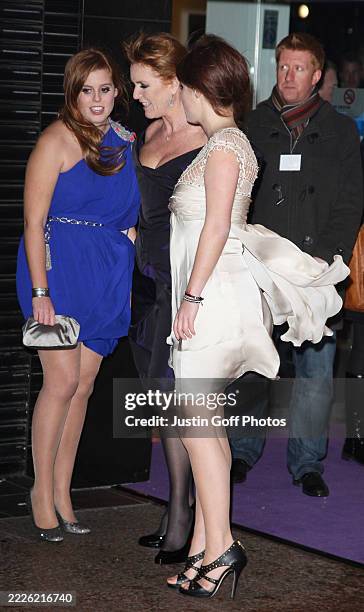 03rd March 2009. 'The Young Victoria' UK Premiere held at the Odeon Leicester Square, London. Among those attending, Princess Beatrice, Sarah...