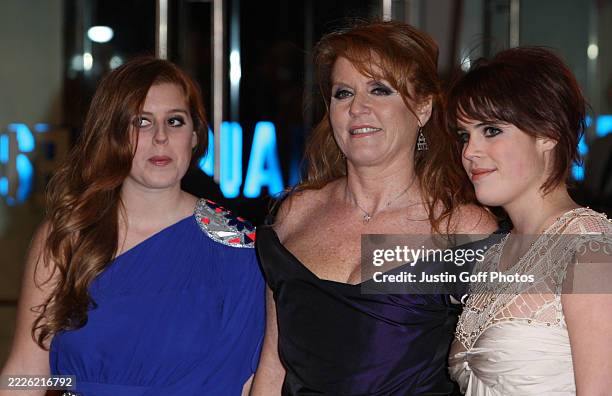 03rd March 2009. 'The Young Victoria' UK Premiere held at the Odeon Leicester Square, London. Among those attending, Princess Beatrice, Sarah...