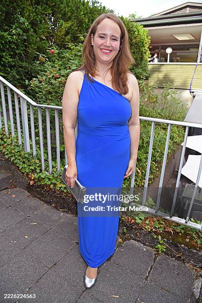 Ricarda Lang attends the premiere of "Die Meistersinger von Nuernberg" to open the annual Bayreuth Festival 2025 at Bayreuth Festspielhaus on July...