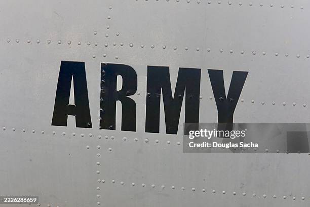Military Rivetted Letters 153 Metal Letters Rivet Stock Photos, High-Res Pictures, and Images ...