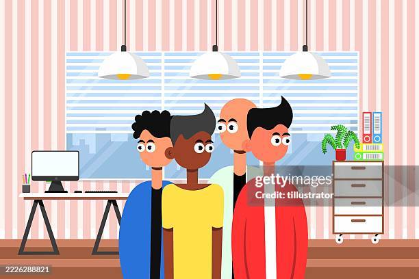 developers and designers - computer programmer desk stock illustrations