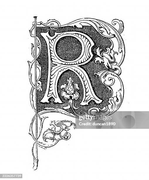 History Letter R 69 Letter R Monogram Stock Photos, High-Res Pictures, and Images ...