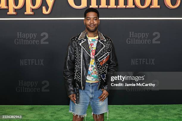 Kid Cudi attends Netflix's "Happy Gilmore 2" New York Premiere at Jazz at Lincoln Center on July 21, 2025 in New York City.