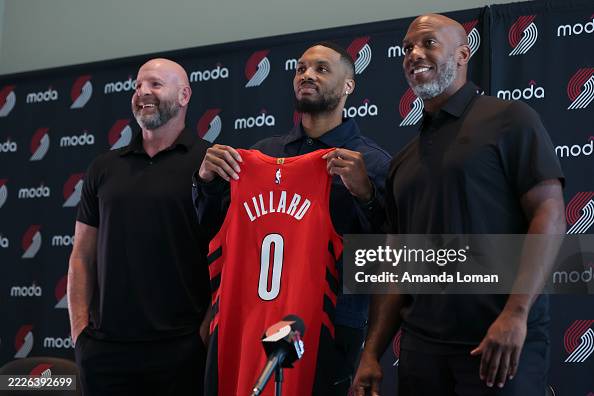Portland Trail Blazers Introduce Damian Lillard Portland Trail Blazers Introduce Damian Lillard