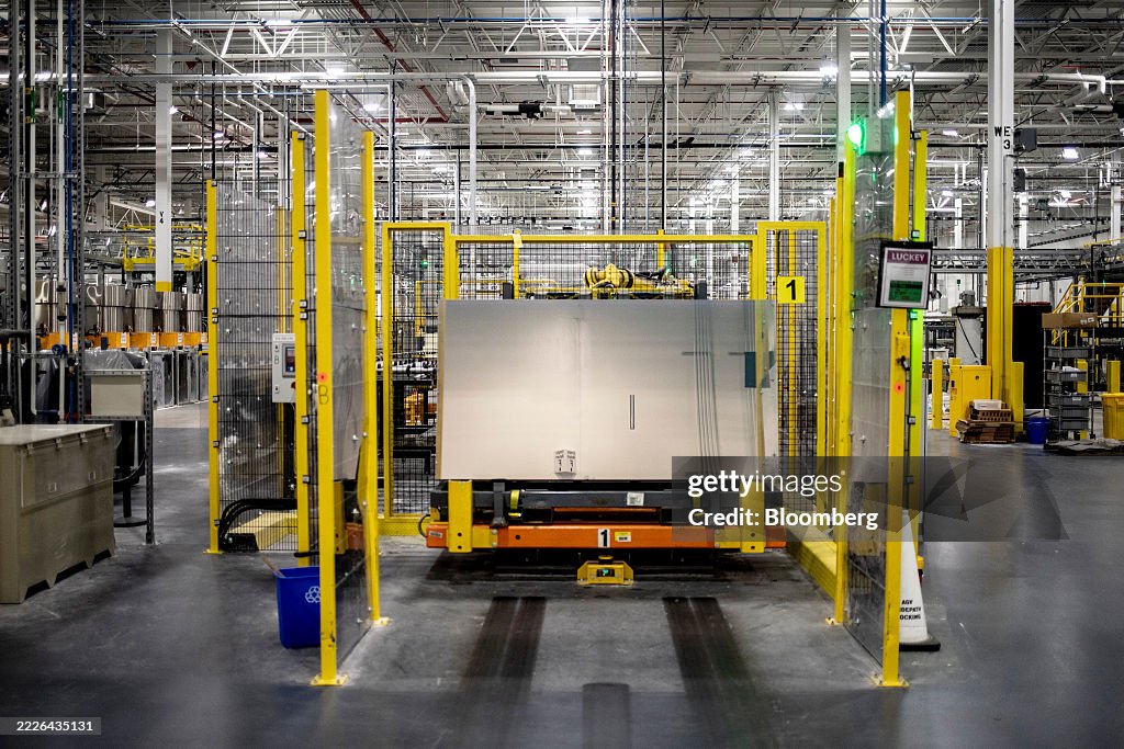 Operations Inside First Solar Manufacturing Facility