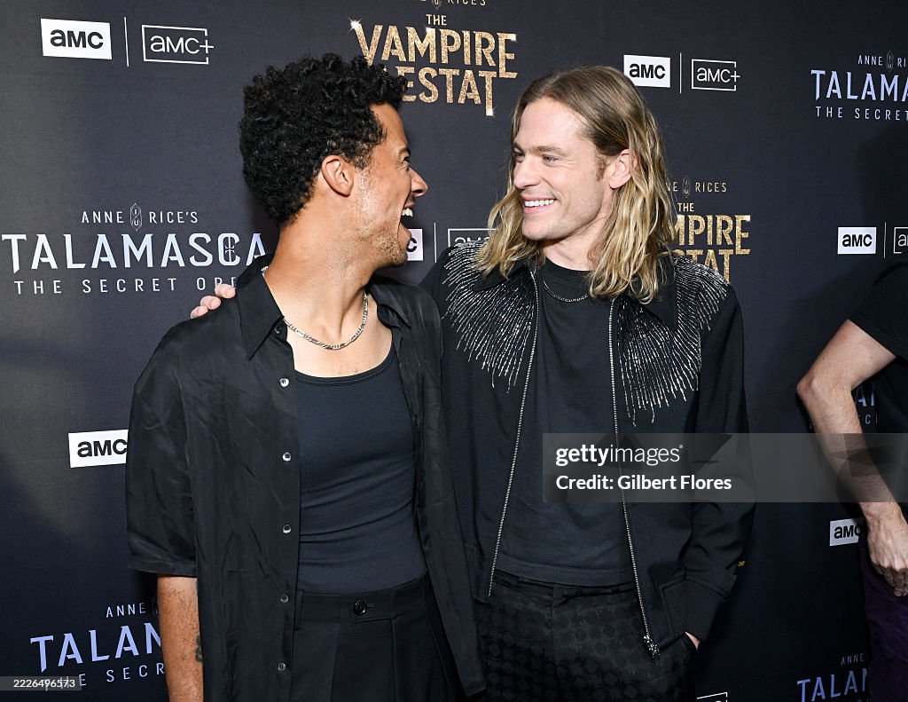 Ann Rice Party Jacob Anderson, Sam Reid at AMC's Anne Rice's