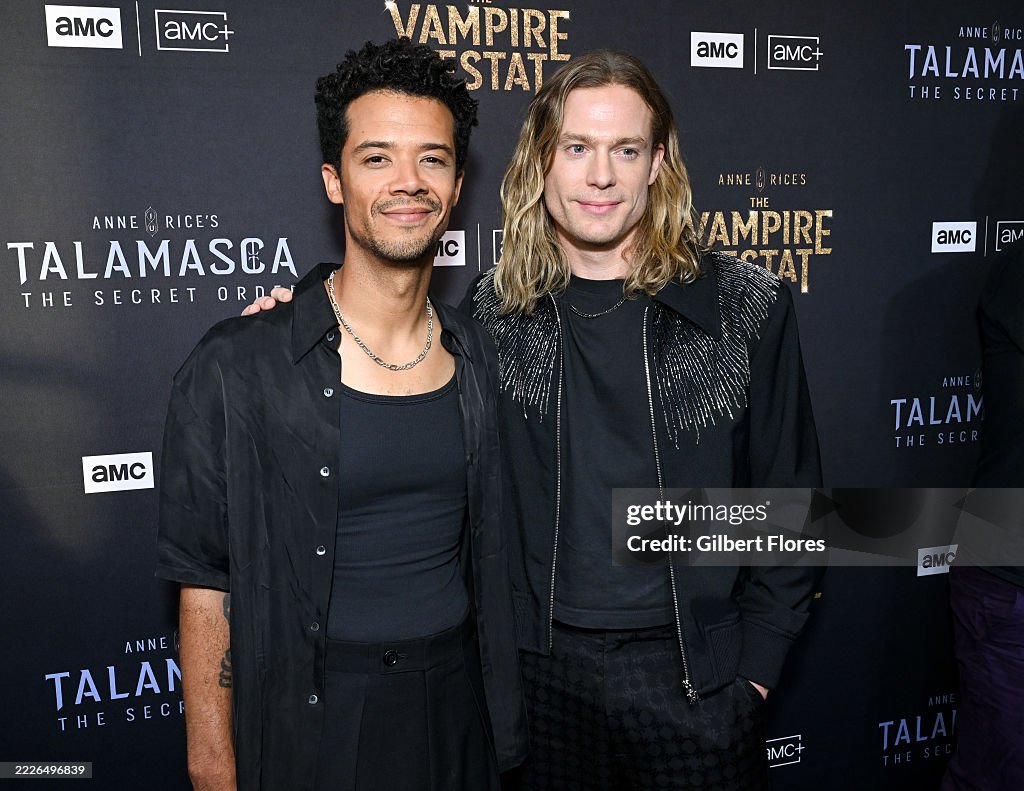 Ann Rice Party Jacob Anderson, Sam Reid at AMC's Anne Rice's