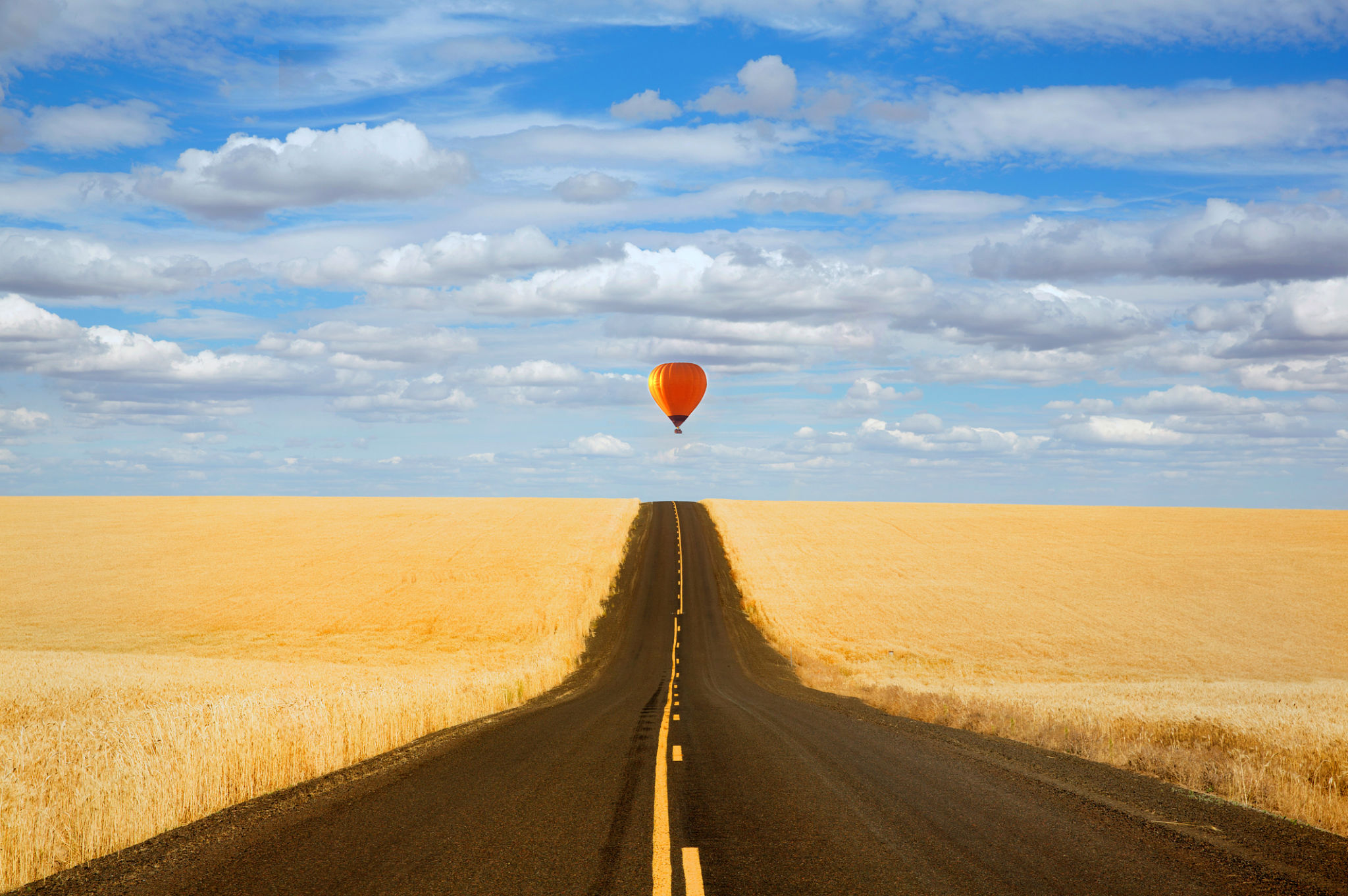 hot air balloons