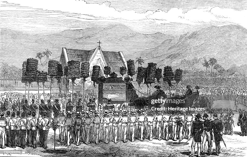 Funeral Of The King Of The Sandwich Islands