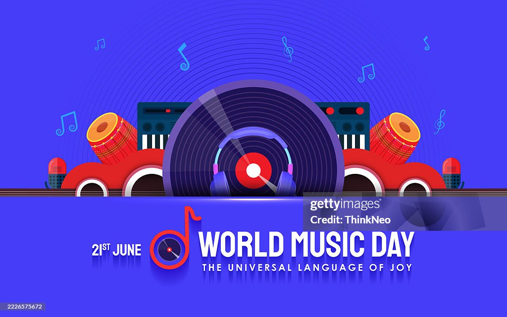 Weltmusiktag mit Musiknote