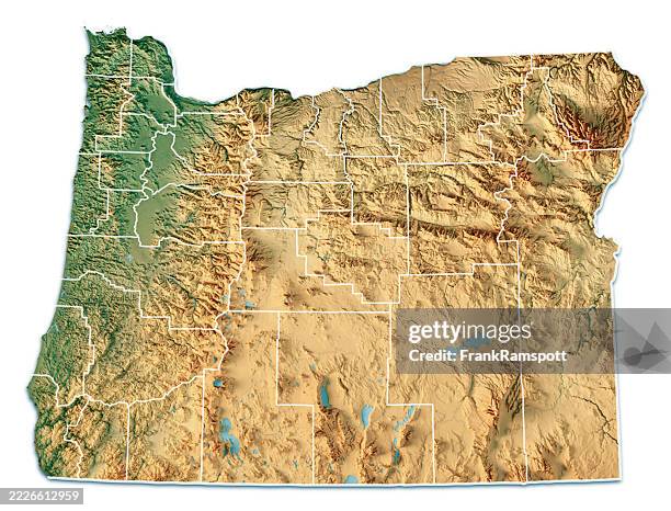 Topo Map Riddles Oregon 52,904 Us Map Counties Stock Photos, High-Res Pictures, and Images ...