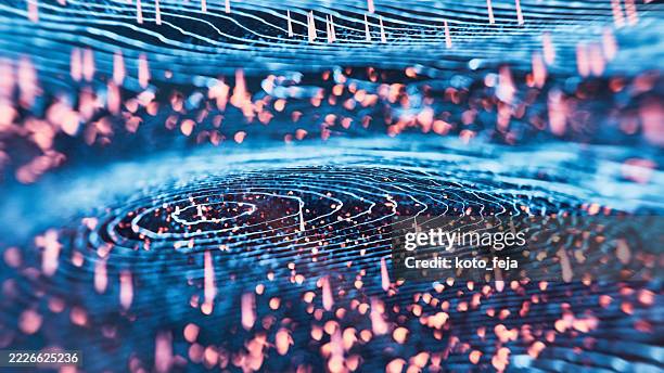 quantum wave interference visualization - superposition stock pictures, royalty-free photos & images