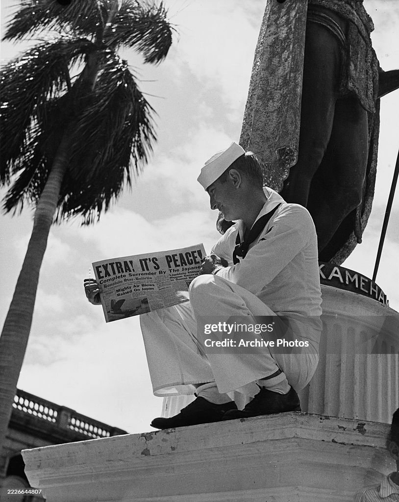 World War II - VJ Day, Hawaii