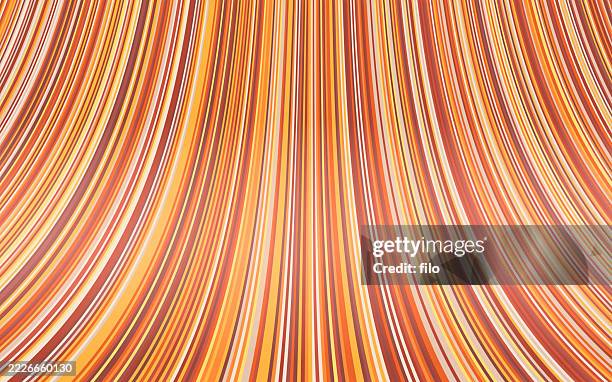 autumn red gold brown curve lines abstract background - conference stage background stock illustrations