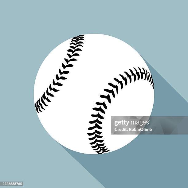 blaugrünes baseball-symbol - baseball stock-grafiken, -clipart, -cartoons und -symbole