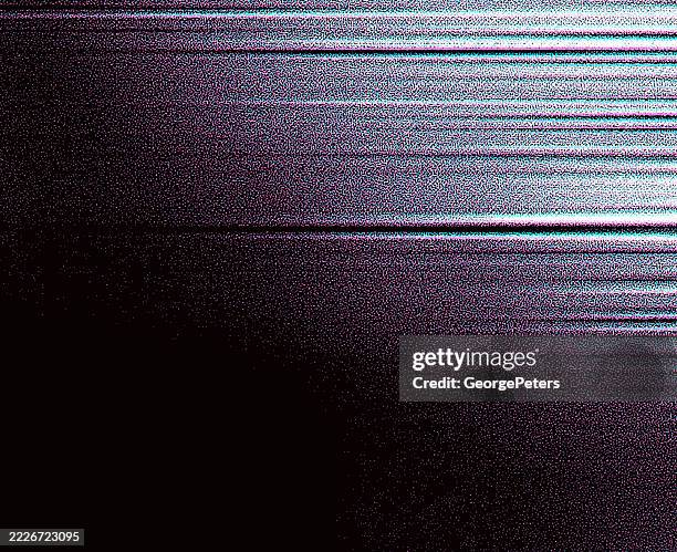 spot lit, soft background with blurred motion and glitch technique - glitch background stock illustrations