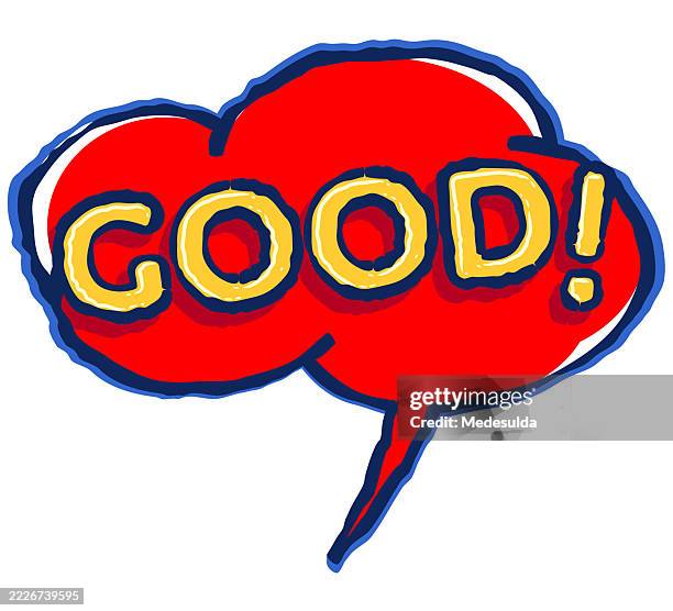 Good Comic Book Vector High-Res Vector Graphic - Getty Images
