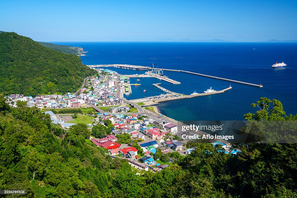 Rausu Harbor, Hokkaido, Japan