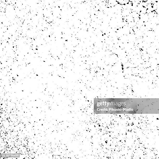 grunge noise texture on white background - eroded square stock illustrations