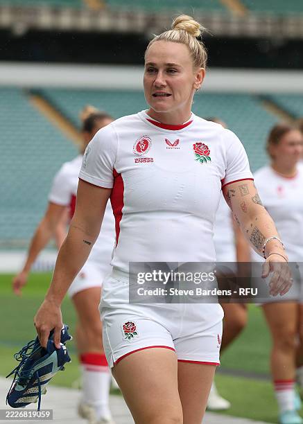 Meg Jones Rugby Partner 2,206 England World Cup Squad Announcement Stock Photos, High-Res ...