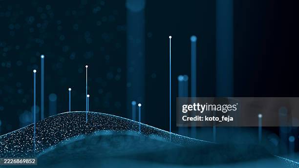 abstract quantum computing - peka bildbanksfoton och bilder