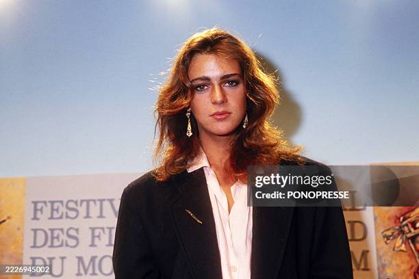 Maruschka Detmers au Festival des films du monde de Montréal, en août 1986.