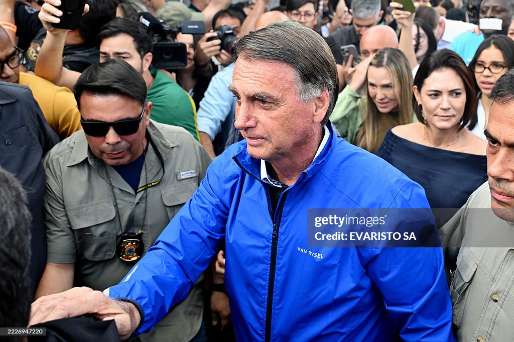 BRAZIL-POLITICS-MOTORCYCLING-BOLSONARO