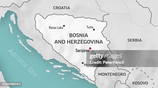 Bosnia and Herzegovina - Zoom on World Map. Animated Shape Vector Map of the Bosnia and Herzegovina. 4K Video Footage. Motion Graphics Bosnia and Herzegovina - Zoom on World Map. Animated Shape Vector Map of the Bosnia and Herzegovina. 4K Video Footage. Motion Graphics