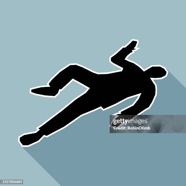 ilustraciones, imágenes clip art, dibujos animados e iconos de stock de contorno del cuerpo verde azulado manos - cadáver