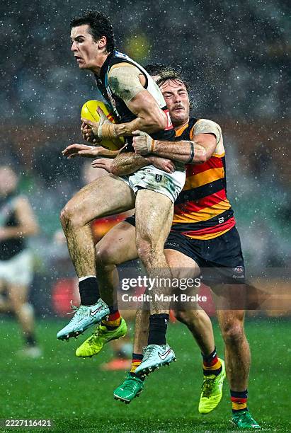 Connor Rozee Crows 93,123 Adelaide Crows Photos & High Res Pictures - Getty Images