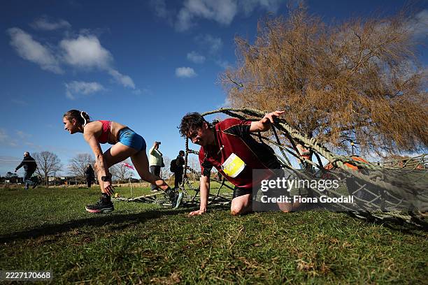 Crawl Under Rope Grade R 116 Tough Guy And Gal Challenge Stock Photos, High-Res Pictures, and ...