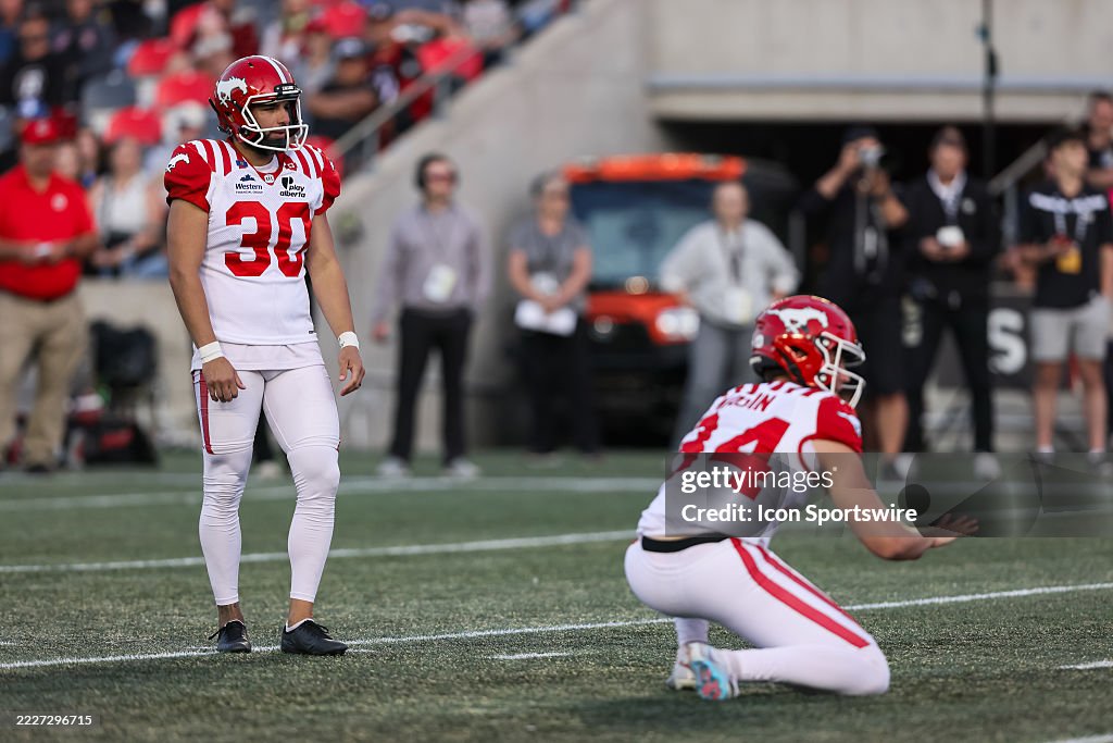 CFL: JUL 31 Calgary Stampeders at Ottawa Redblacks