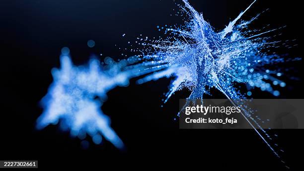 firing neurons - autoreceptor stock pictures, royalty-free photos & images