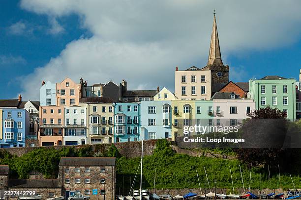Summer morning in Tenby.