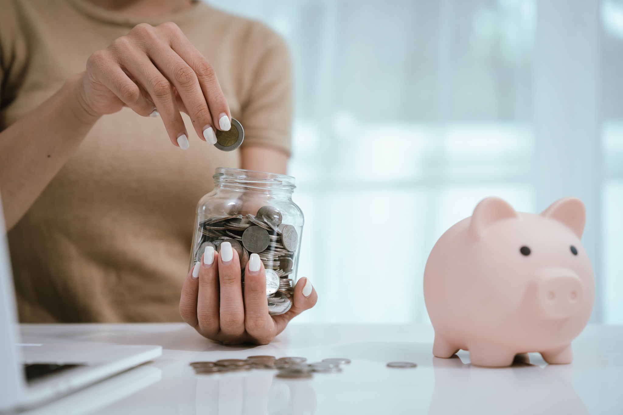 saving money