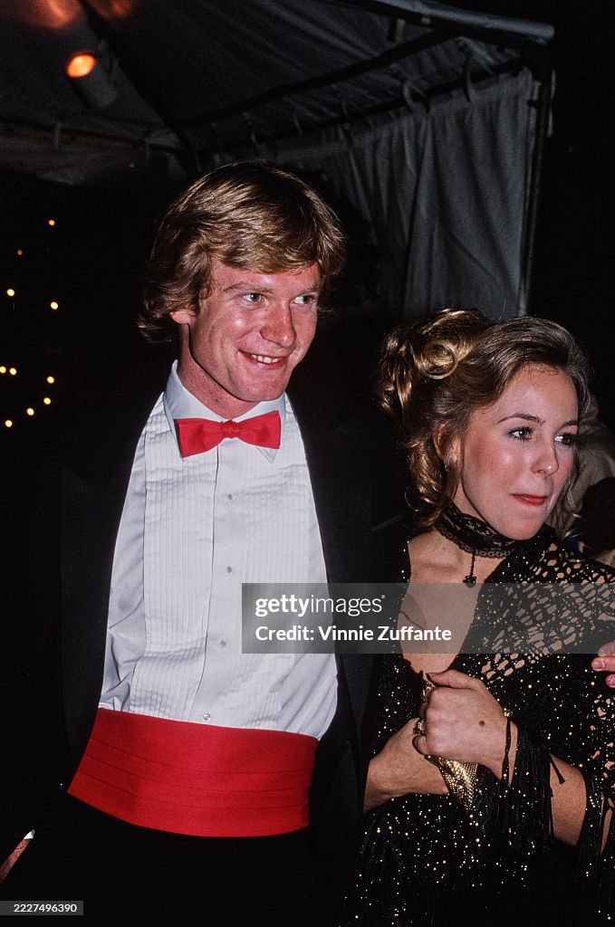 Billy R. Moses American actors Genie Francis and William R Moses attending the... News ...