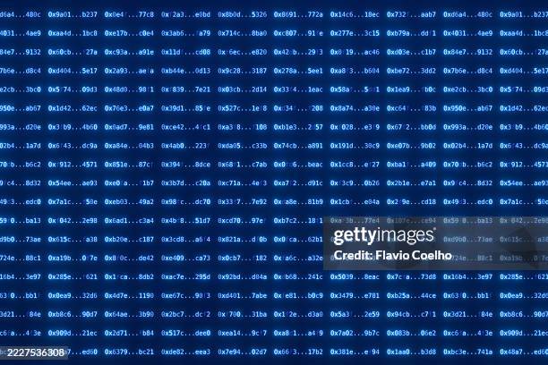 blockchain hash background - serial number stock pictures, royalty-free photos & images