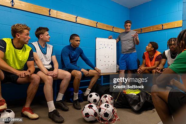 football training tactics - football team stock pictures, royalty-free photos & images