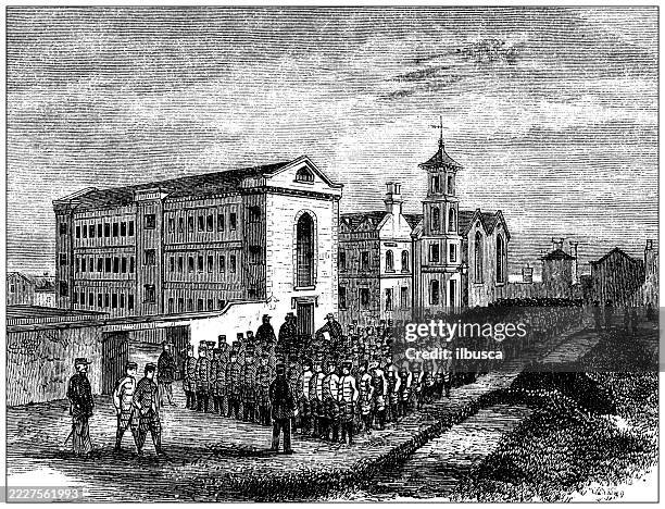 England South Coast Portland Prison High-Res Vector Graphic