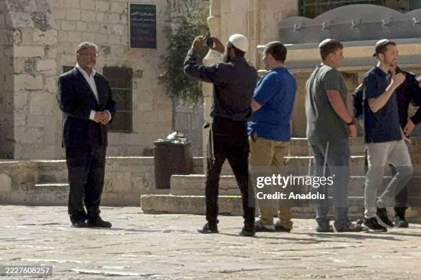 Israel's far-right National Security Minister Itamar Ben-Gvir led a large group of illegal settlers in a provocative march and mass incursion into...