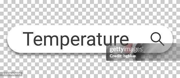 temperature - search bar on transparent background - electrical box stock illustrations